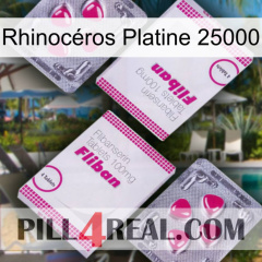 Rhinocéros Platine 25000 33